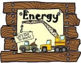 Energy- Forms of energy minibook plus activity and vocabul