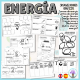 Energy- Graphic organizers- Energía- organizadores gráfico