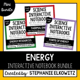 Energy Interactive Notebook Mini Bundle | Editable Notes