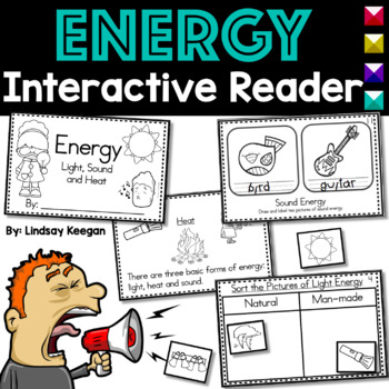 Preview of Forms of Energy Interactive Reader for Light, Heat and Sound