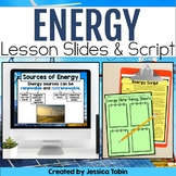 Energy PowerPoint Slides, Note Taking Graphic Organizers, 