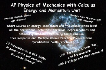 Preview of Energy, Momentum and the Conservation Laws (ppt & pdf)