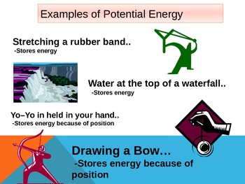 Preview of Energy! Potential and Kinetic Energy