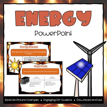 Preview of Energy Powerpoint