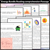 Energy Reading Comprehension Passages Bundle