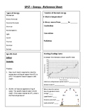 Energy Reference Sheet (SPS7)