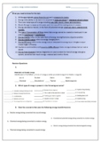 Energy Revision Worksheet (Middle Years)