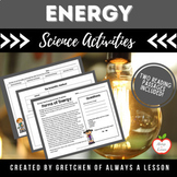 Energy- Science Activities