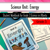 Energy Science Grade 3 Alberta - Worksheets Activities - F