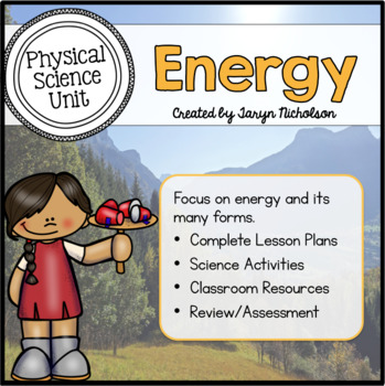 Preview of Energy Science Unit
