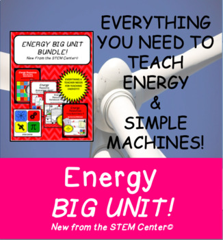 Preview of Energy & Simple Machines: BIG UNIT BUNDLE