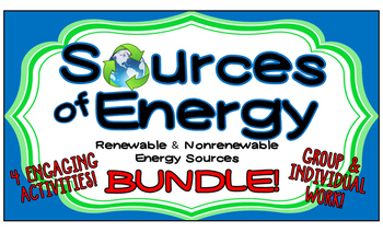 Preview of Energy Sources Renewable Nonrenewable