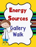 Gallery Walk- Energy Sources Vocabulary