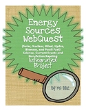 Energy Sources WebQuest {Science, Current Event, Non-ficti