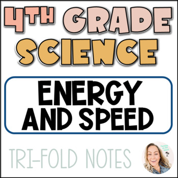 Preview of Energy & Speed Tri-fold Notes