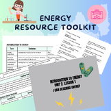 Energy Toolkit (PPT, Guided Notes & Lesson Review w/ Diffe