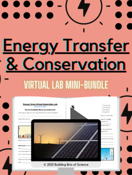 Preview of Energy Transfer & Conservation PhET Virtual Lab Mini-Bundle
