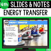 Energy Transfer & Waves Slides & Notes Worksheet | 4th Gra