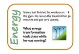 Energy Transformation Activity Cards