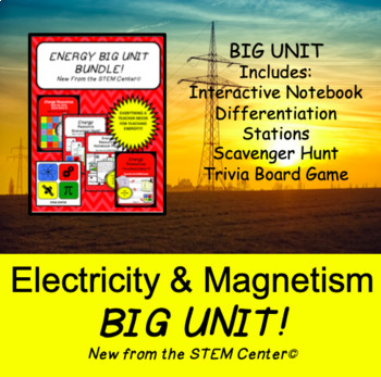 Preview of Electricity BIG UNIT BUNDLE!