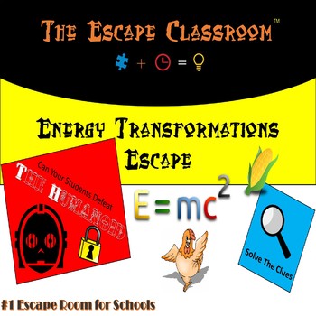 Preview of Energy Transformations Escape Room | The Escape Classroom