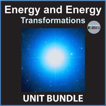 Preview of Energy, Forms of Energy and Energy Transformations Unit Worksheets and Graphs