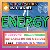 Kinetic & Potential Energy Unit Bundle- Printable & Google