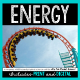 Energy Unit - Distance Learning Compatible