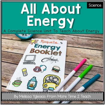 Preview of Energy Unit: Flap Books, Experiments, Visual Aids & More...