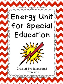 Preview of Energy Unit For Special Education