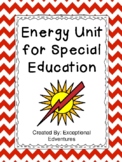 Energy Unit For Special Education