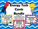 Energy Unit Task Card Bundle (Electricity, Magnetism, and 