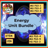 Energy Unit bundle NGSS aligned STEM CER