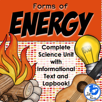 Preview of Energy Unit with Lapbook and Informational Text