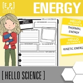 Energy Vocabulary Activity | Role Play and Peer Teaching S