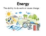 Energy Vocabulary Mini Posters