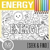 Energy Vocabulary Search Activity | Seek and Find Science Doodle
