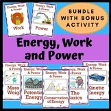 Energy, Work and Power Bundle with BONUS Activity