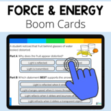 Energy and Force BOOM Cards | 5th Grade Science STAAR 2.0 