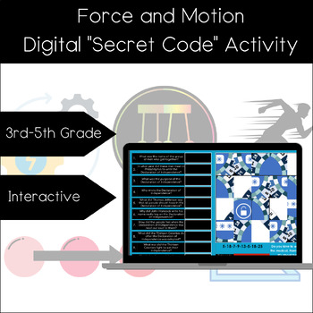 Preview of Force and Motion, Digital Activity, Science Activity