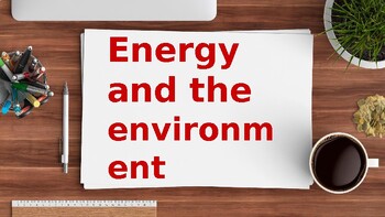 Preview of Energy and the Environment