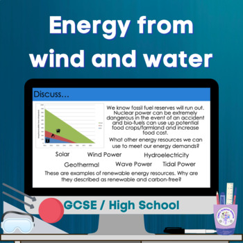 Energy from wind and water (GCSE) by CMGs Science lessons | TPT