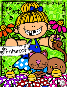 French Journal Pages for Spring by Peg Swift French Immersion | TPT