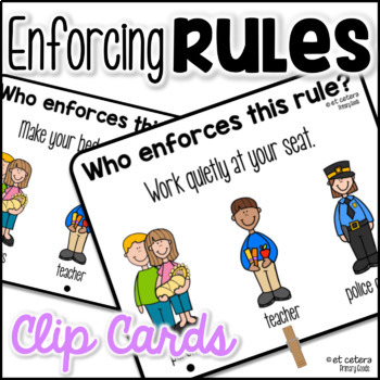 Preview of Enforcing Rules Clip Cards