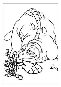 Engage Kids' Imagination: Land Before Time Dinosaur Coloring Pages ...