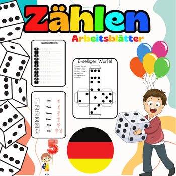 Preview of Engage Kindergarteners with Math Mania Playground at Dice Center  German version