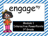 Engage NY, 1st Grade Math, Module 1, Interactive PowerPoints