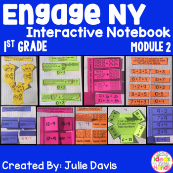 Preview of Engage NY 1st Grade Math Module 2 Interactive Notebook