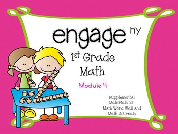 Preview of Engage NY, 1st Grade Math, Module 4, I Can Statements and Much More