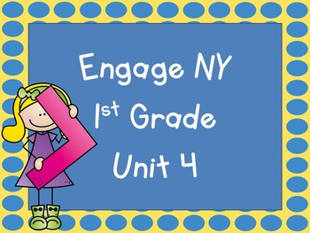 Preview of Engage NY, 1st Grade Math, Module 4, Interactive PowerPoints- UPDATED